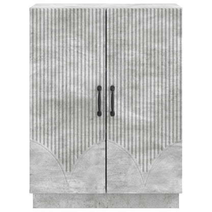 Sideboard Concrete Grey 66 x 34.5 x 87 cm Engineered Wood