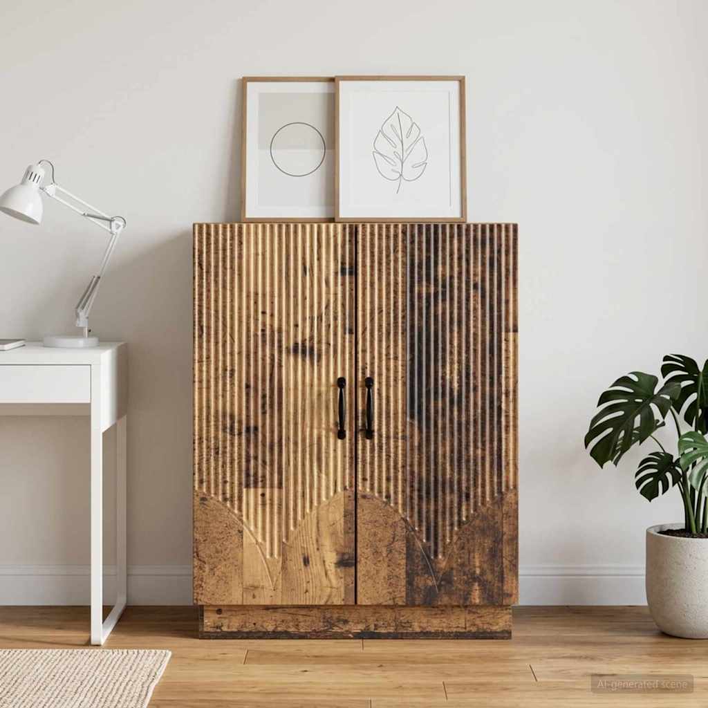 Sideboard Old Wood 66 x 34.5 x 87 cm Engineered Wood