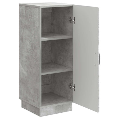 Sideboard Concrete Grey 33 x 34.5 x 87 cm Engineered Wood