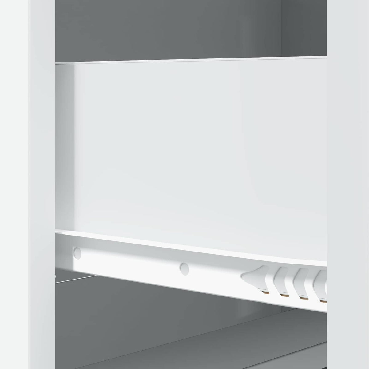 Drawer Cabinet White 66 x 34.5 x 87 cm Engineered Wood
