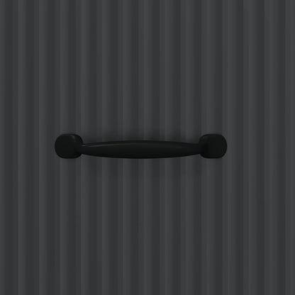 Drawer Cabinet Black 66 x 34.5 x 87 cm Engineered Wood