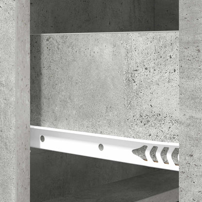 Drawer Cabinet Concrete Grey 66 x 34.5 x 87 cm Engineered Wood