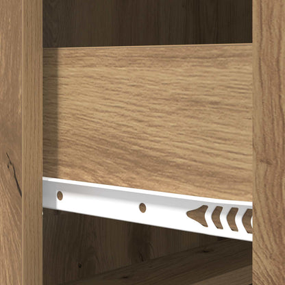 Drawer Cabinet 66 x 34.5 x 87 cm Engineered Wood Artisan Oak
