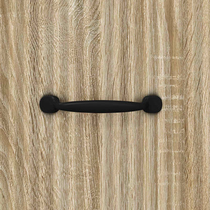 Drawer Cabinet Sonoma Oak 33 x 34.5 x 87 cm Engineered Wood