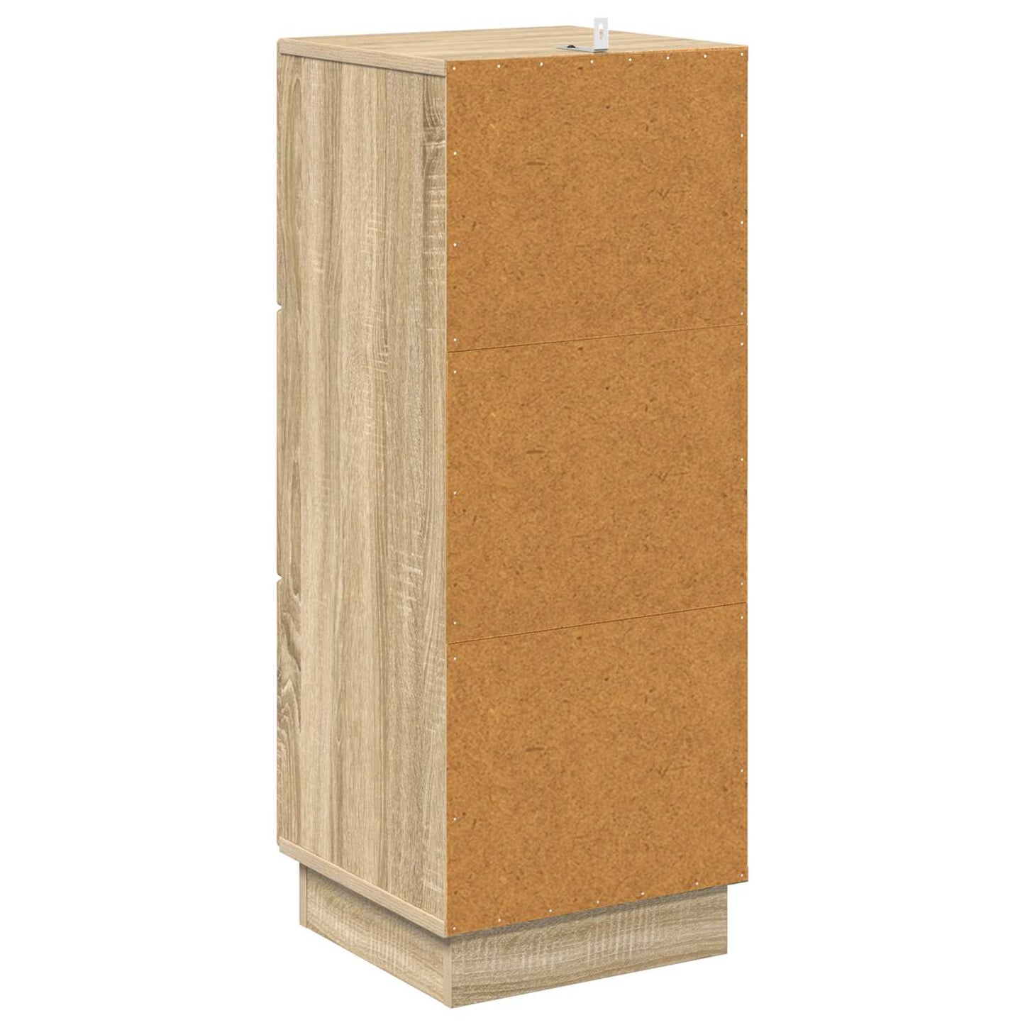 Drawer Cabinet Sonoma Oak 33 x 34.5 x 87 cm Engineered Wood