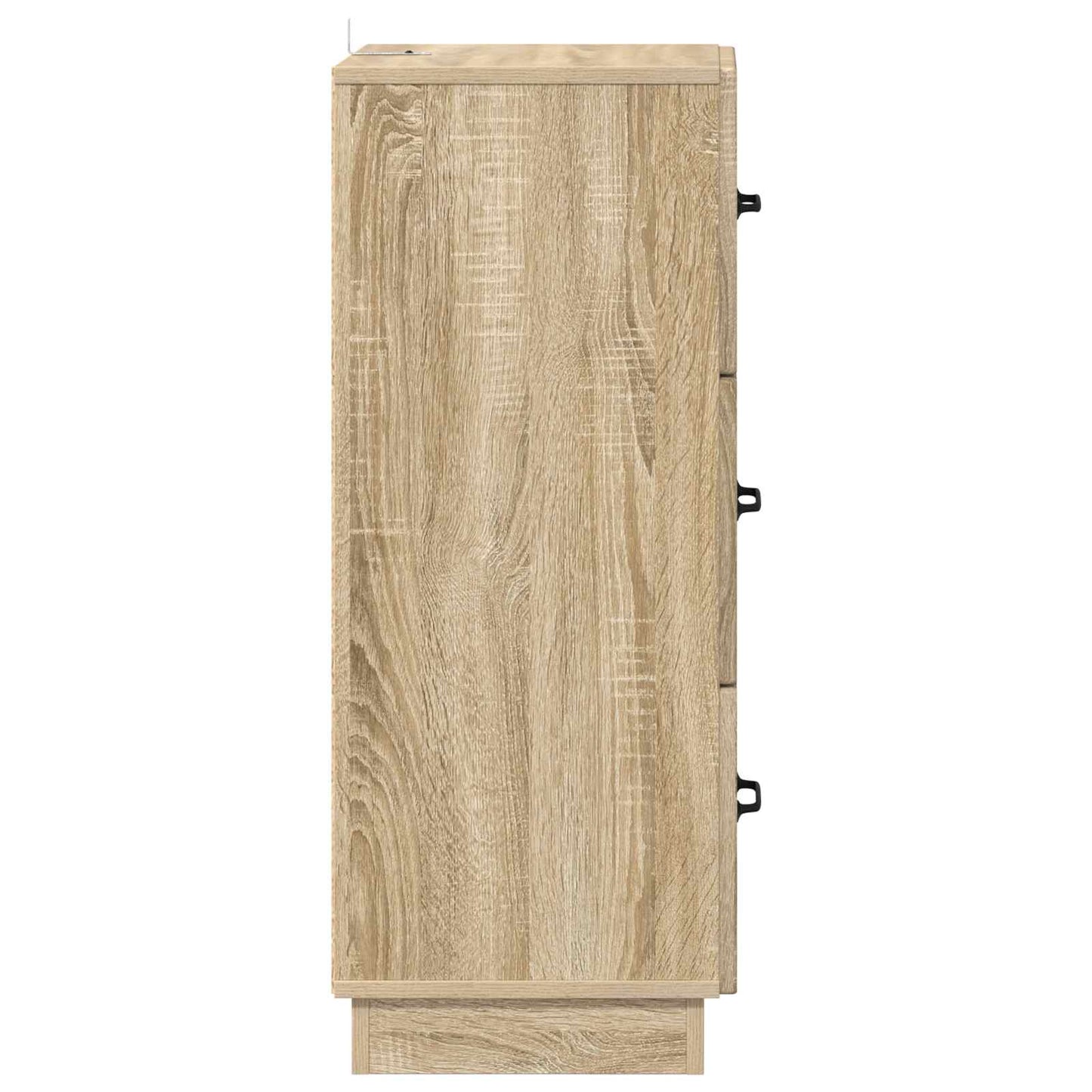 Drawer Cabinet Sonoma Oak 33 x 34.5 x 87 cm Engineered Wood
