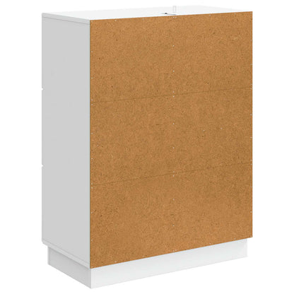 Sideboard White 66 x 34.5 x 87 cm Engineered Wood