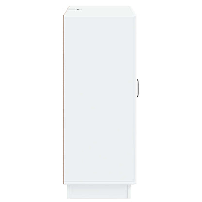 Sideboard White 66 x 34.5 x 87 cm Engineered Wood