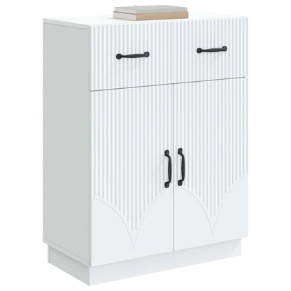 Sideboard White 66 x 34.5 x 87 cm Engineered Wood