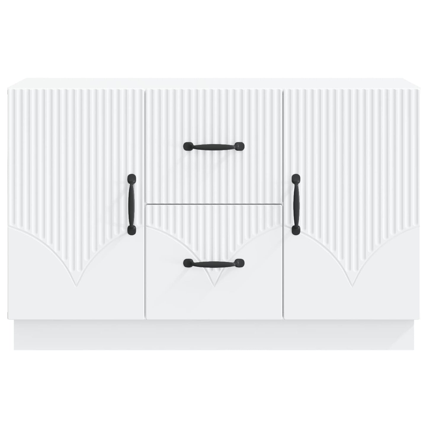 Sideboard White 89 x 34.5 x 57 cm Engineered Wood
