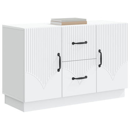Sideboard White 89 x 34.5 x 57 cm Engineered Wood