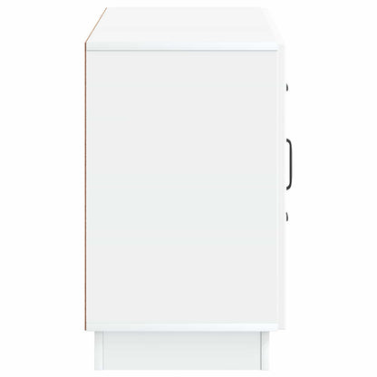 Sideboard White 89 x 34.5 x 57 cm Engineered Wood