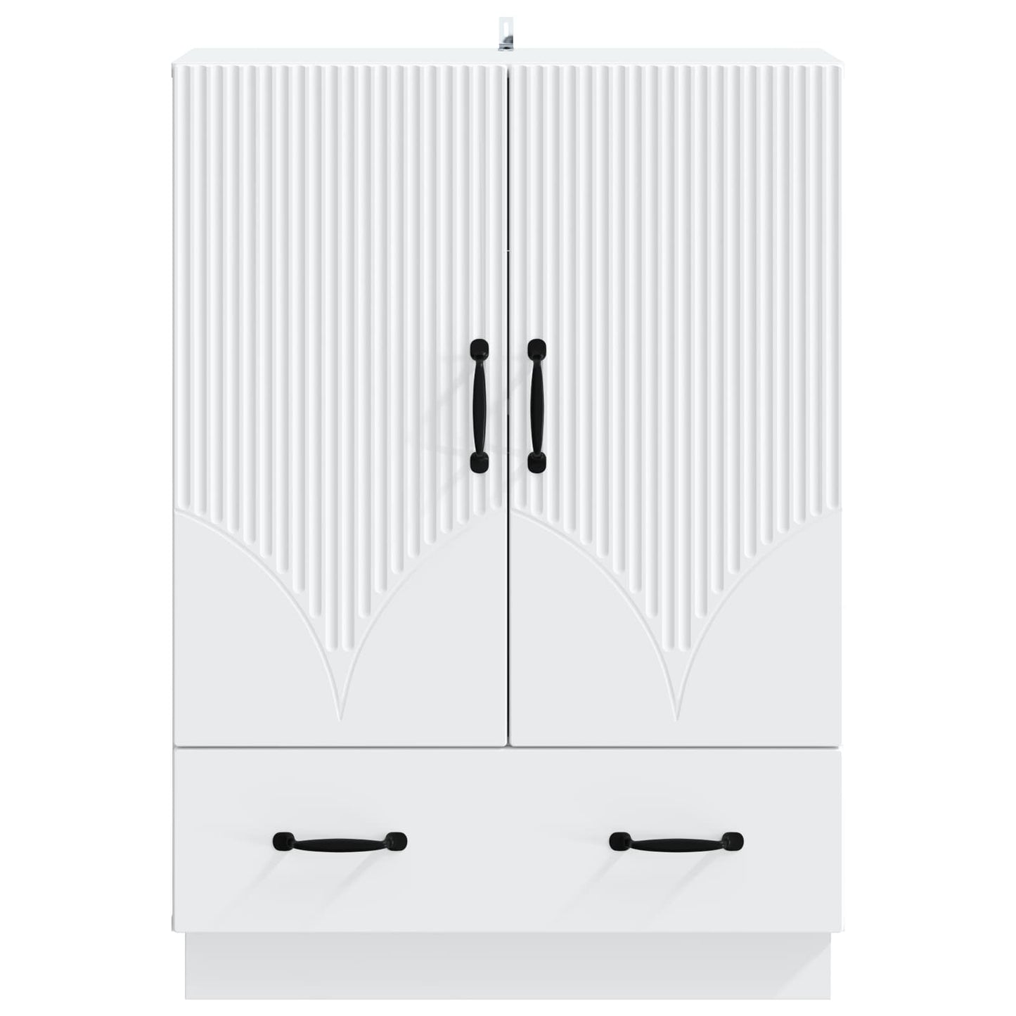 Sideboard White 66 x 34.5 x 92 cm Engineered Wood