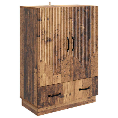 Sideboard Old Wood 66 x 34.5 x 92 cm Engineered Wood