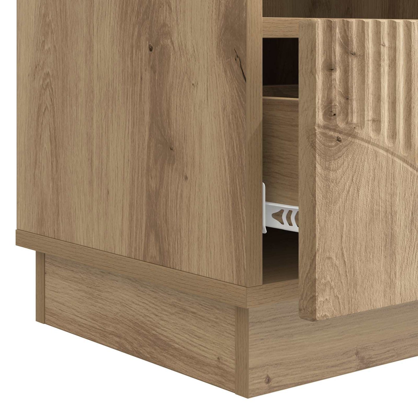 TV Cabinet 102 x 34.5 x 47 cm Artisan Oak Engineered Wood
