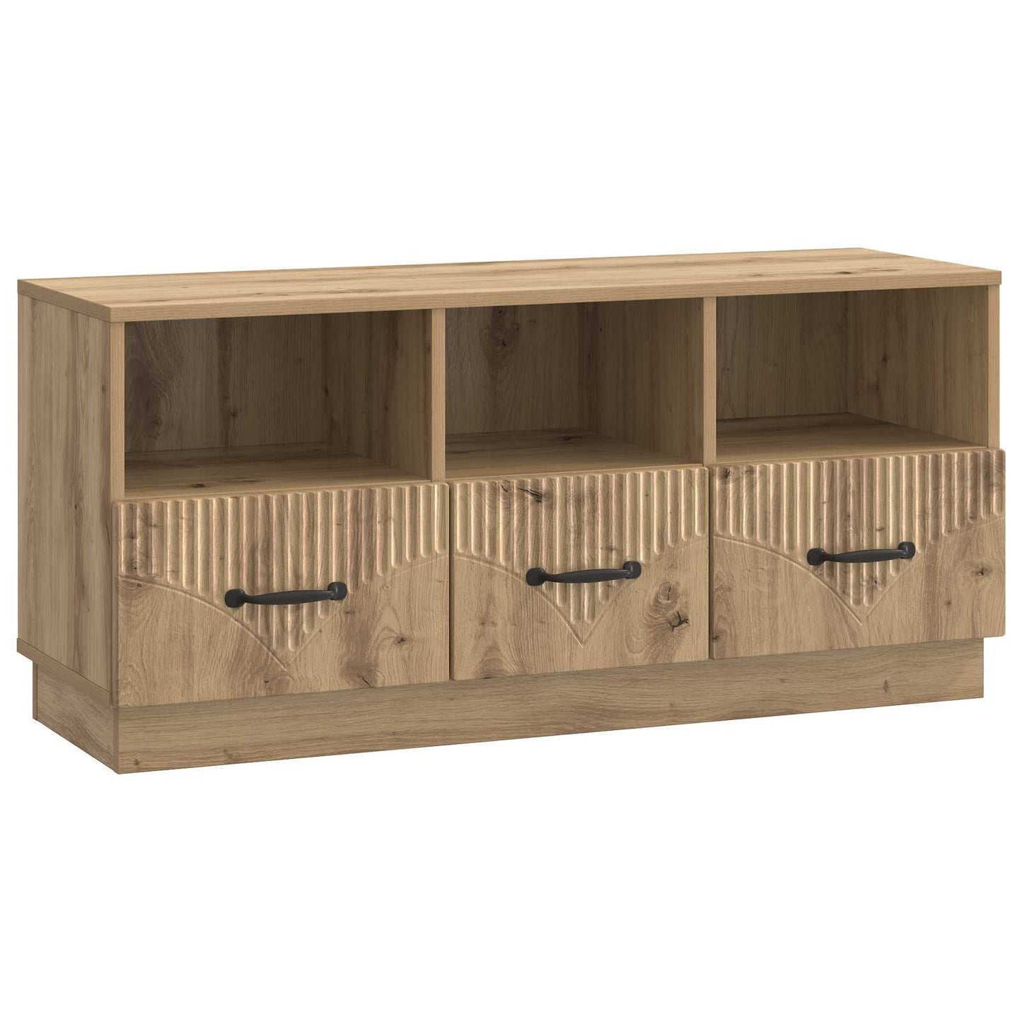 TV Cabinet 102 x 34.5 x 47 cm Artisan Oak Engineered Wood