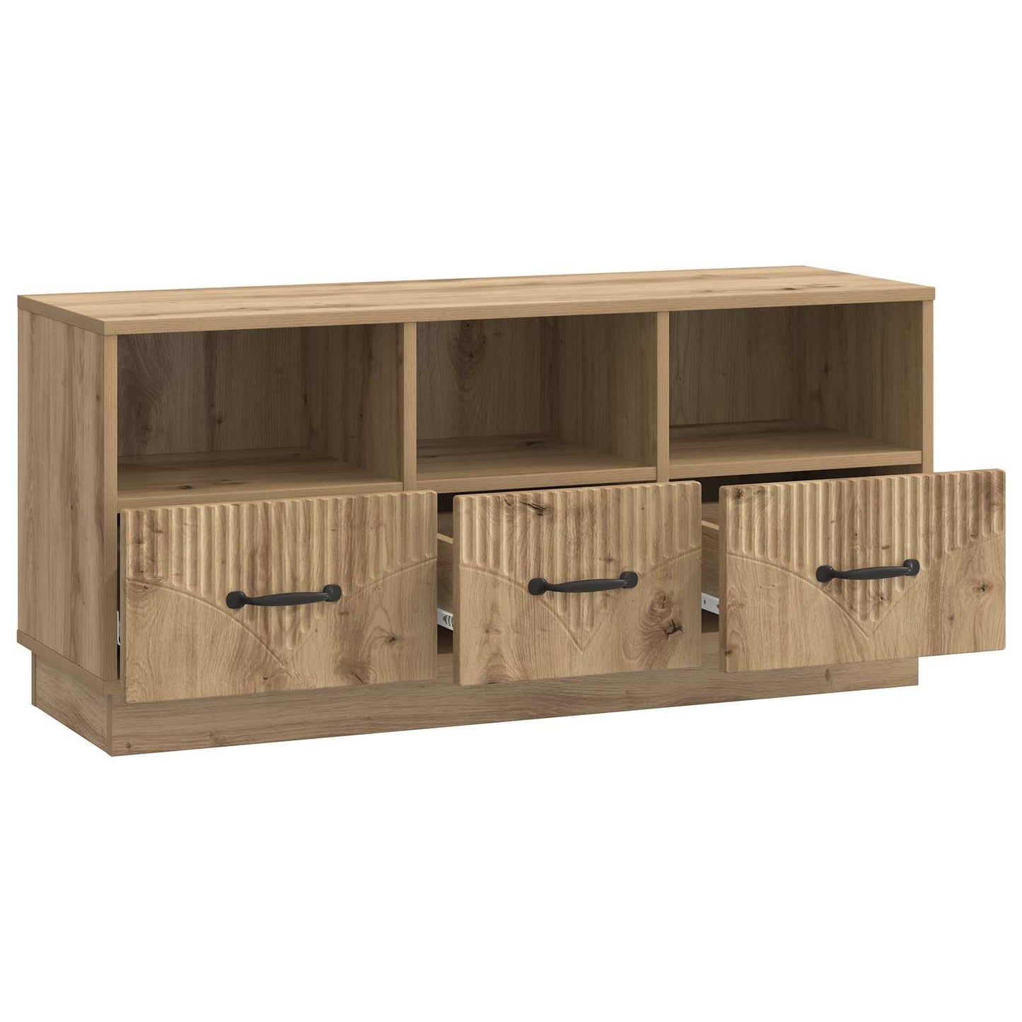 TV Cabinet 102 x 34.5 x 47 cm Artisan Oak Engineered Wood