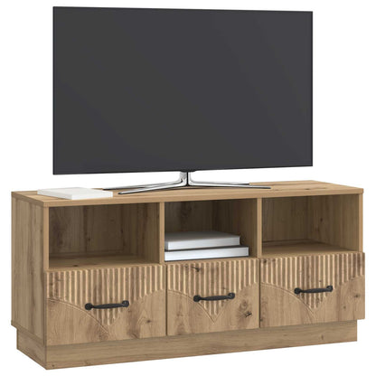 TV Cabinet 102 x 34.5 x 47 cm Artisan Oak Engineered Wood