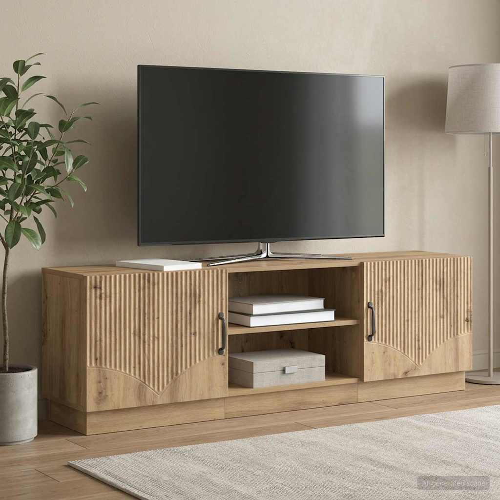 TV Cabinet 150 x 31 x 47 cm Artisan Oak Engineered Wood