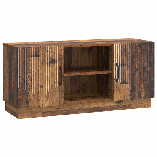TV Cabinet 102 x 34.5 x 47 cm Old Wood Engineered Wood