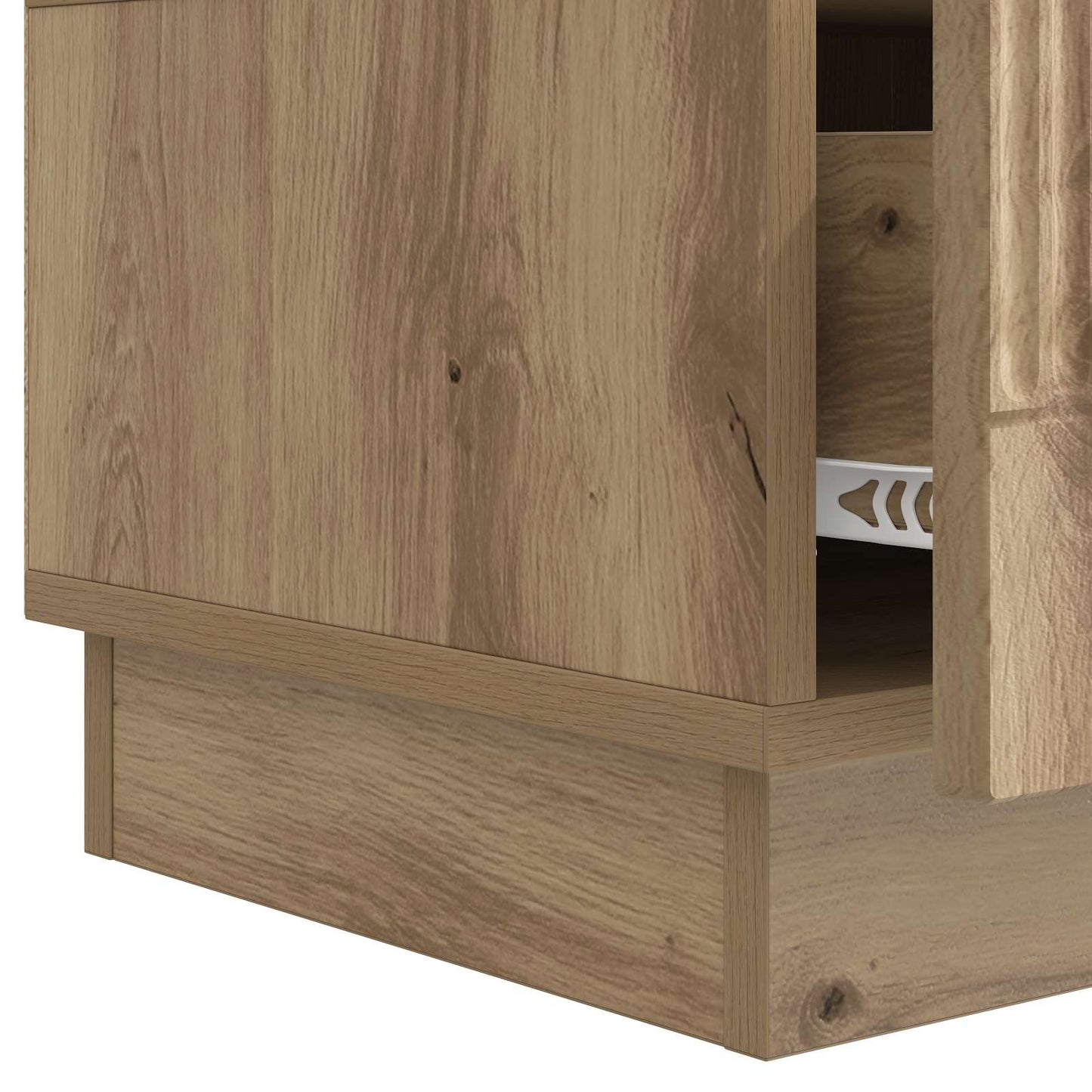TV Cabinet 147 x 34.5 x 27 cm Artisan Oak Engineered Wood
