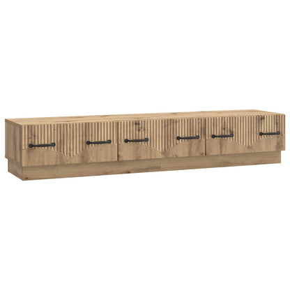 TV Cabinet 147 x 34.5 x 27 cm Artisan Oak Engineered Wood
