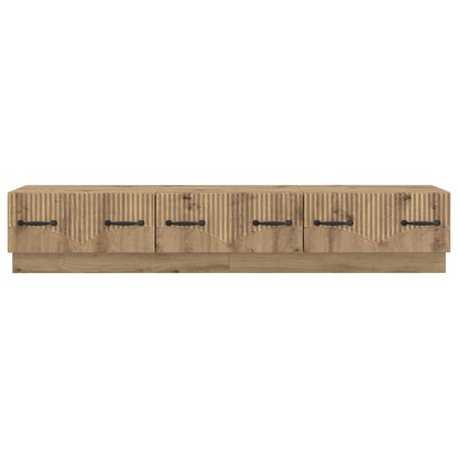 TV Cabinet 147 x 34.5 x 27 cm Artisan Oak Engineered Wood