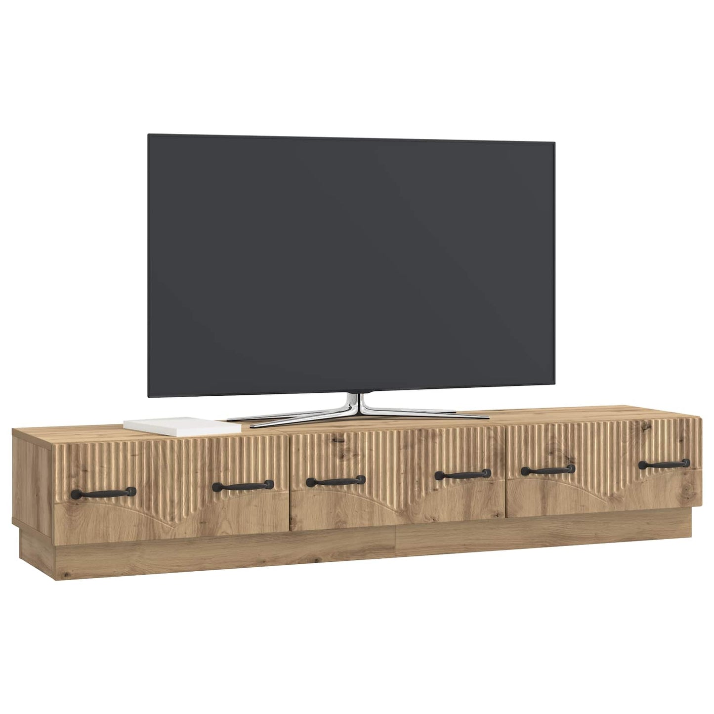 TV Cabinet 147 x 34.5 x 27 cm Artisan Oak Engineered Wood
