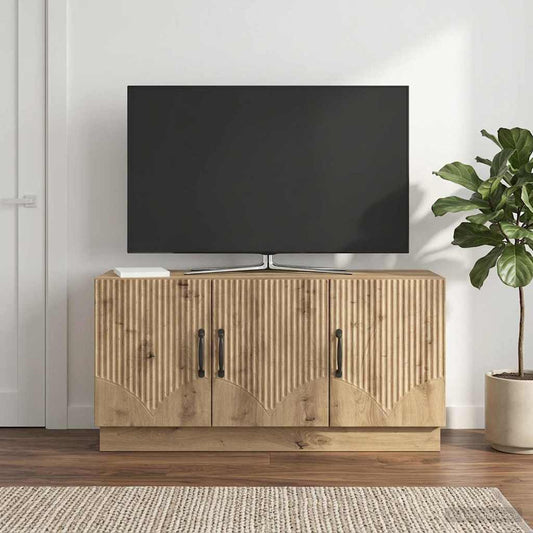 TV Cabinet 99 x 34.5 x 47 cm Artisan Oak Engineered Wood
