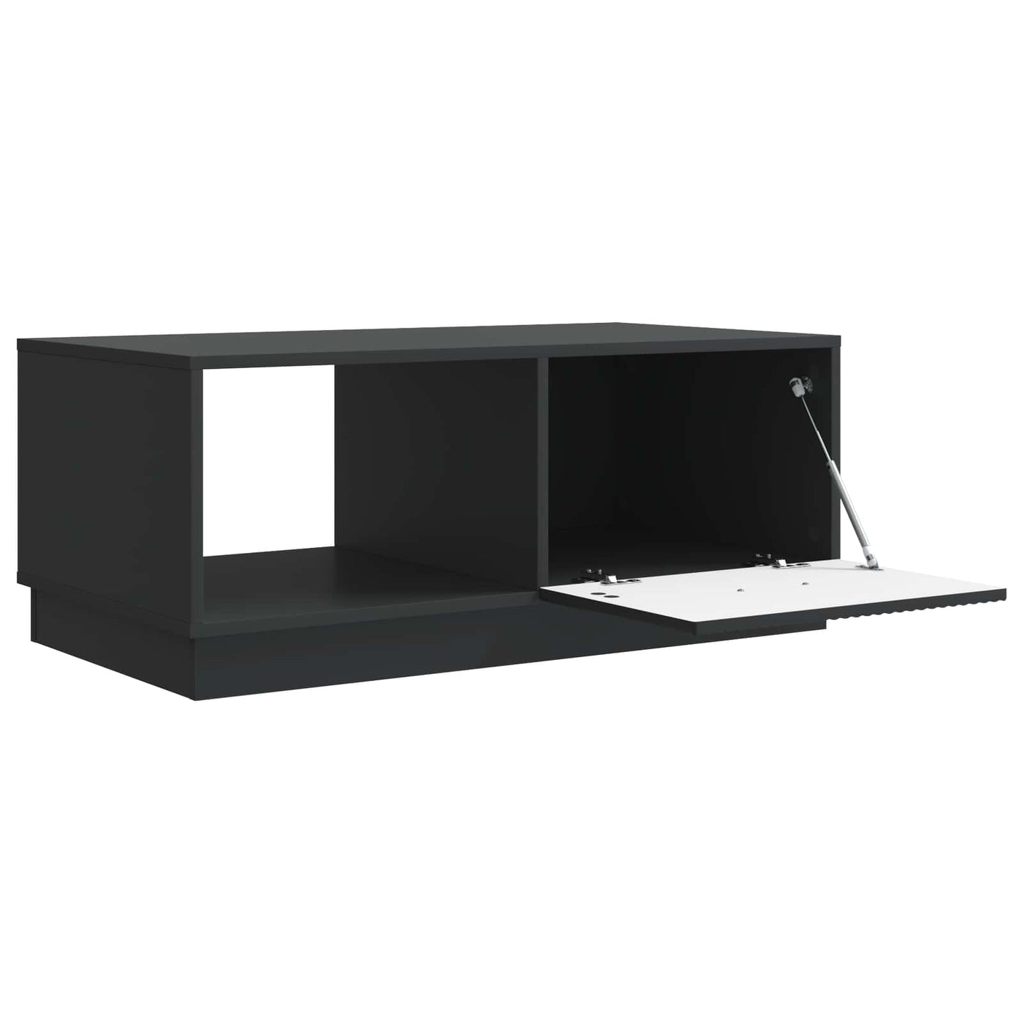 Coffee Table Black 90 x 50 x 37 cm Engineered Wood