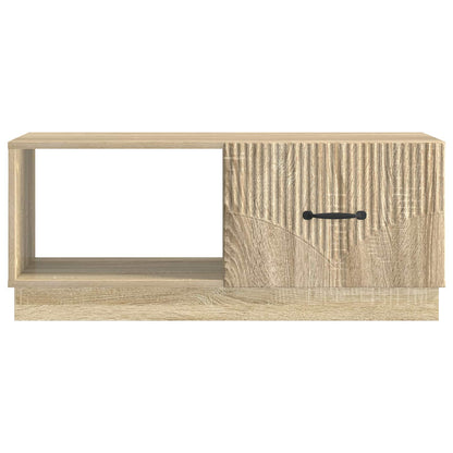Coffee Table Sonoma Oak 90 x 50 x 37 cm Engineered Wood