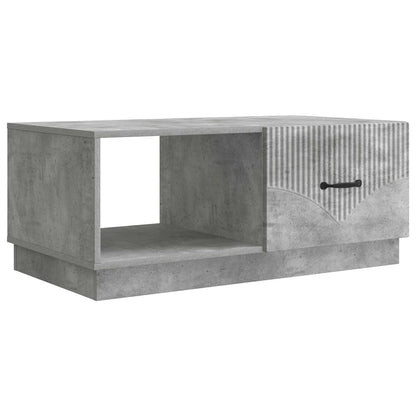 Coffee Table Concrete Grey 90 x 50 x 37 cm Engineered Wood