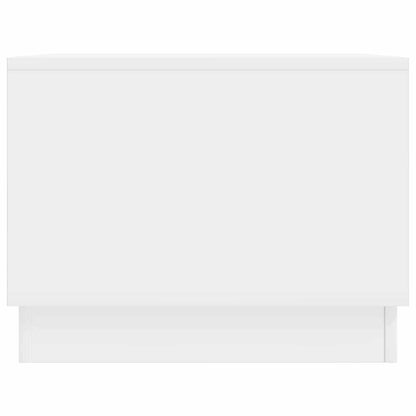 Coffee Table High Gloss White 90 x 50 x 37 cm Engineered Wood
