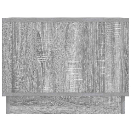 Coffee Table Grey Sonoma 90 x 50 x 37 cm Engineered Wood