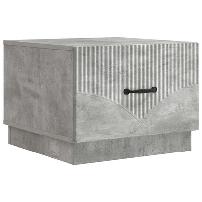Coffee Table Concrete Grey 49 x 50 x 37 cm Engineered Wood