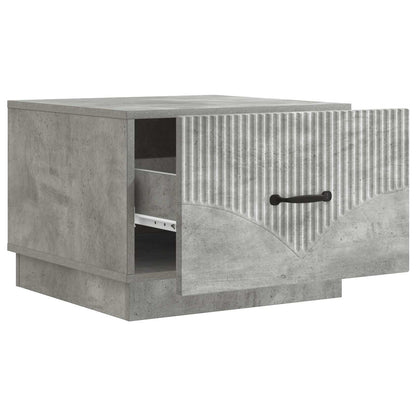 Coffee Table Concrete Grey 49 x 50 x 37 cm Engineered Wood