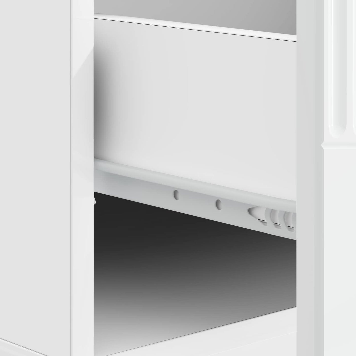 Coffee Table High Gloss White 49 x 50 x 37 cm Engineered Wood