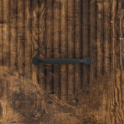 Coffee Table Smoked Oak 49 x 50 x 37 cm Engineered Wood