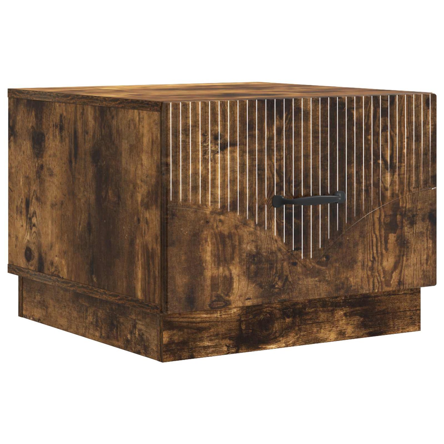 Coffee Table Smoked Oak 49 x 50 x 37 cm Engineered Wood