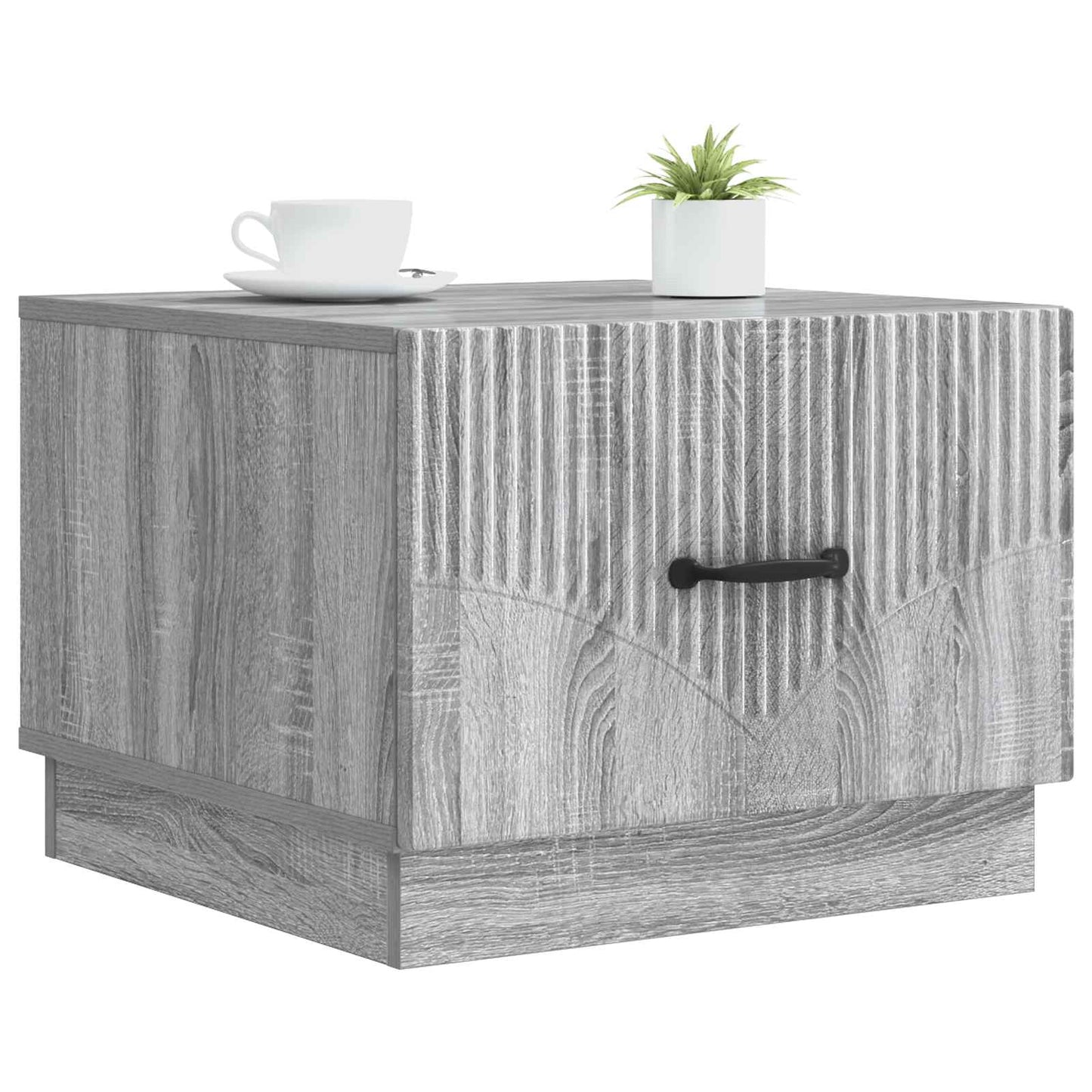 Coffee Table Grey Sonoma 49 x 50 x 37 cm Engineered Wood