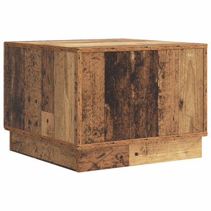 Coffee Table Old Wood 49 x 50 x 37 cm Engineered Wood
