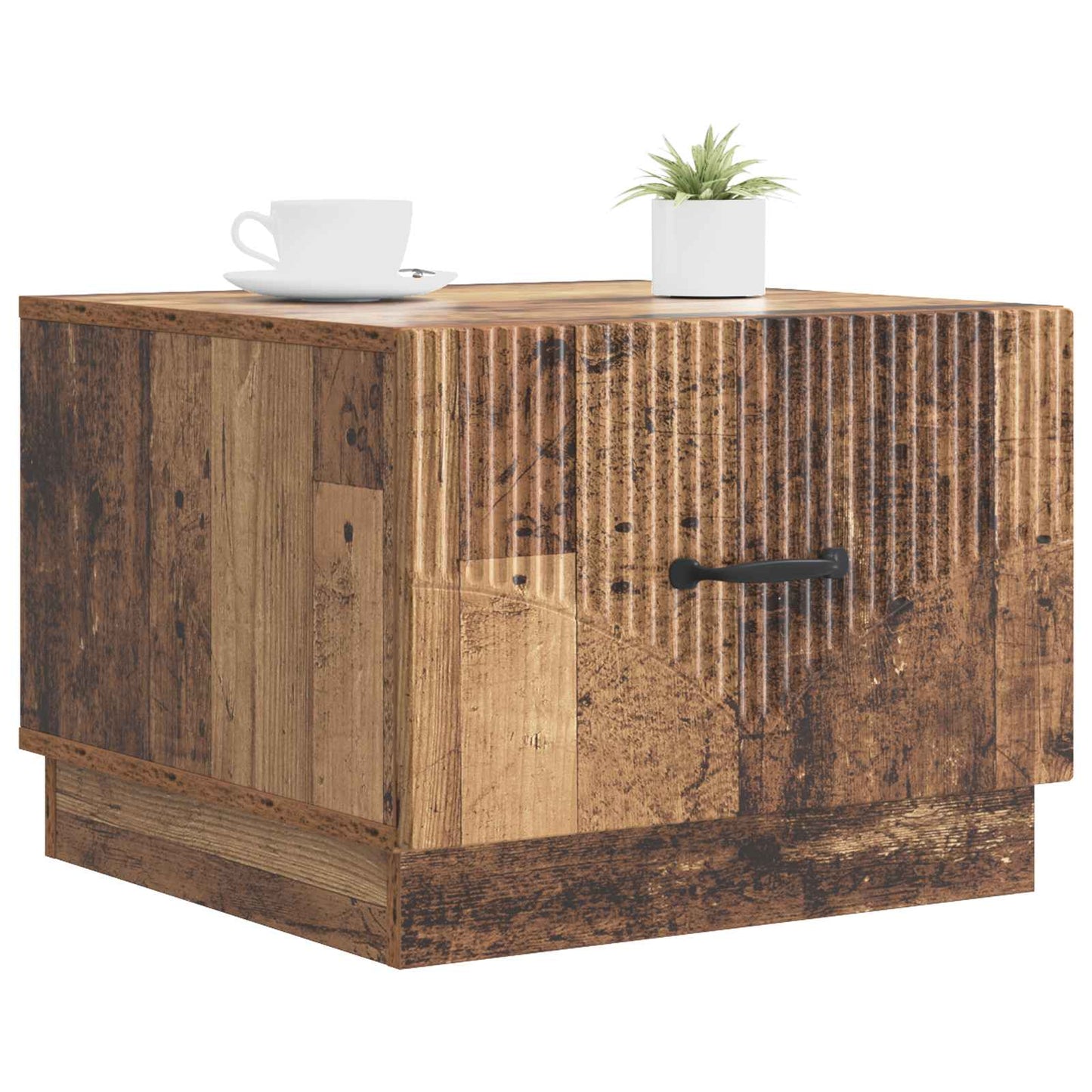 Coffee Table Old Wood 49 x 50 x 37 cm Engineered Wood