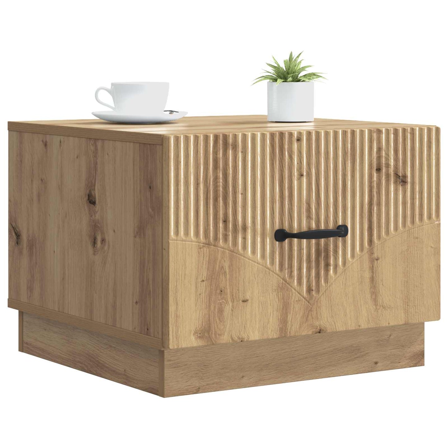 Coffee Table Artisan Oak 49 x 50 x 37 cm Engineered Wood