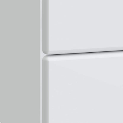 Bedside Cabinet 2 pcs White 43 x 34.5 x 47.5 cm Engineered Wood