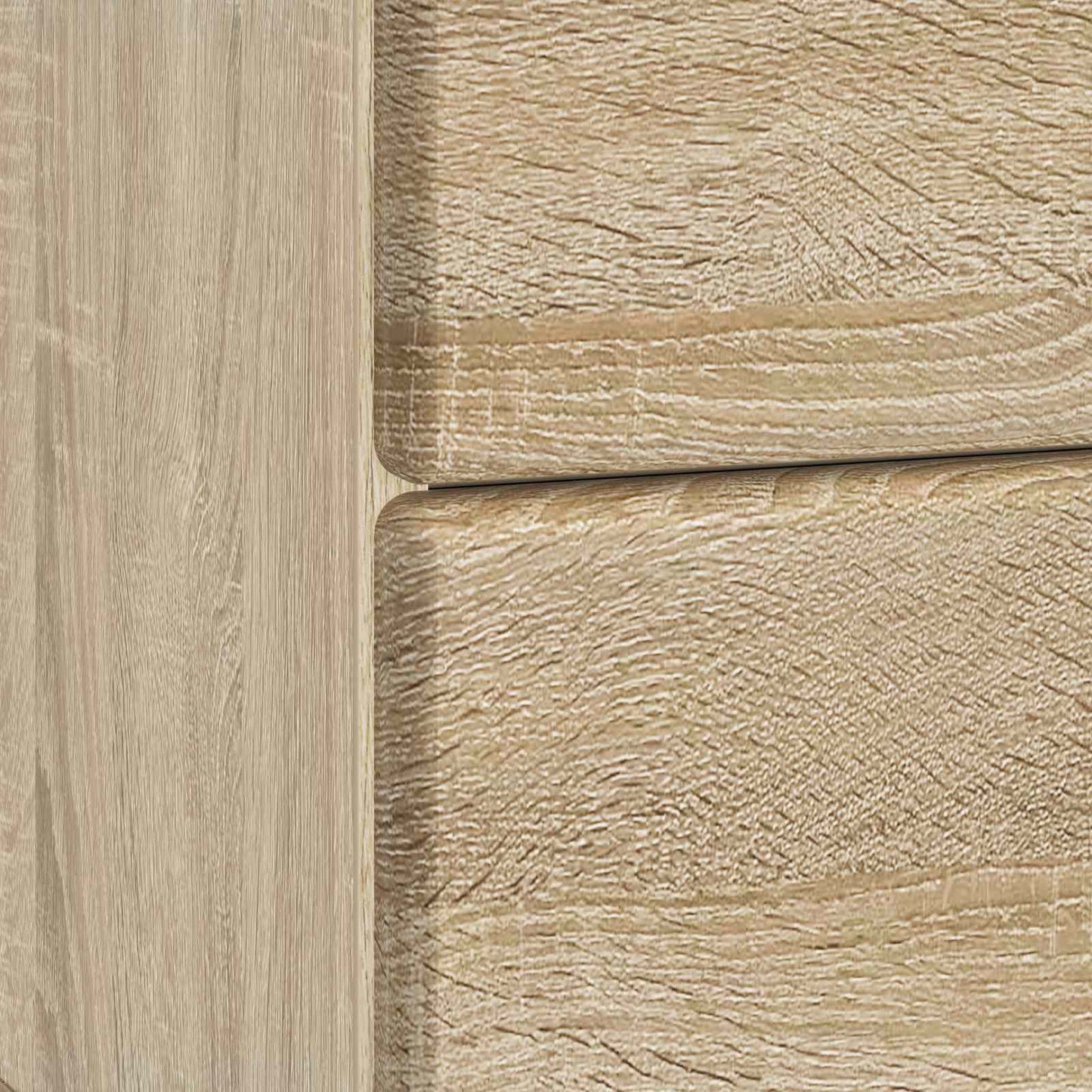 Bedside Cabinet Sonoma Oak 43 x 34.5 x 47.5 cm Engineered Wood