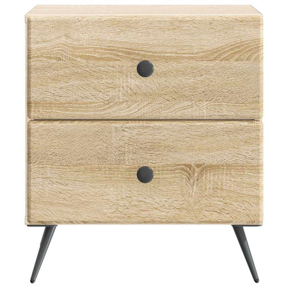 Bedside Cabinet Sonoma Oak 43 x 34.5 x 47.5 cm Engineered Wood