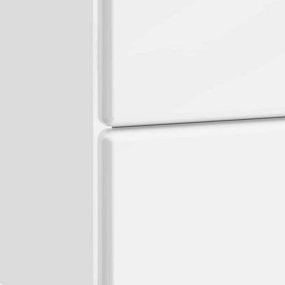 Bedside Cabinet 2 pcs High Gloss White 43 x 34.5 x 47.5 cm