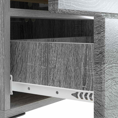 Bedside Cabinet Grey Sonoma 43 x 34.5 x 47.5 cm Engineered Wood
