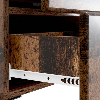 Bedside Cabinet Old Wood 43 x 34.5 x 47.5 cm Engineered Wood