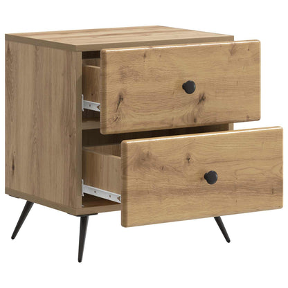 Bedside Cabinet Artisan Oak 43 x 34.5 x 47.5 cm Engineered Wood